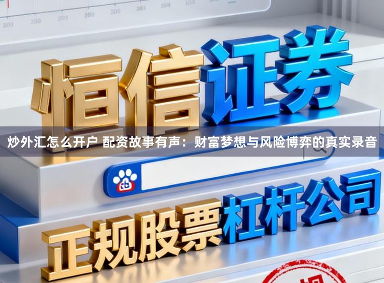 炒外汇怎么开户 配资故事有声：财富梦想与风险博弈的真实录音