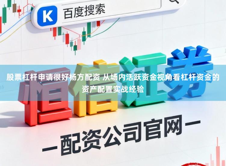 股票杠杆申请很好杨方配资 从场内活跃资金视角看杠杆资金的资产配置实战经验
